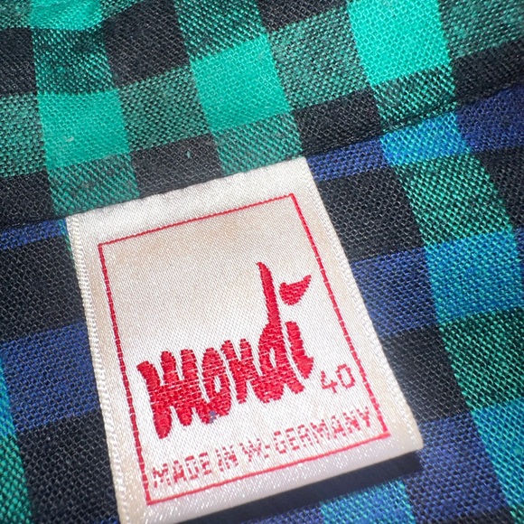 Vintage Mondi Checkered Shirt - Picture 8 of 10